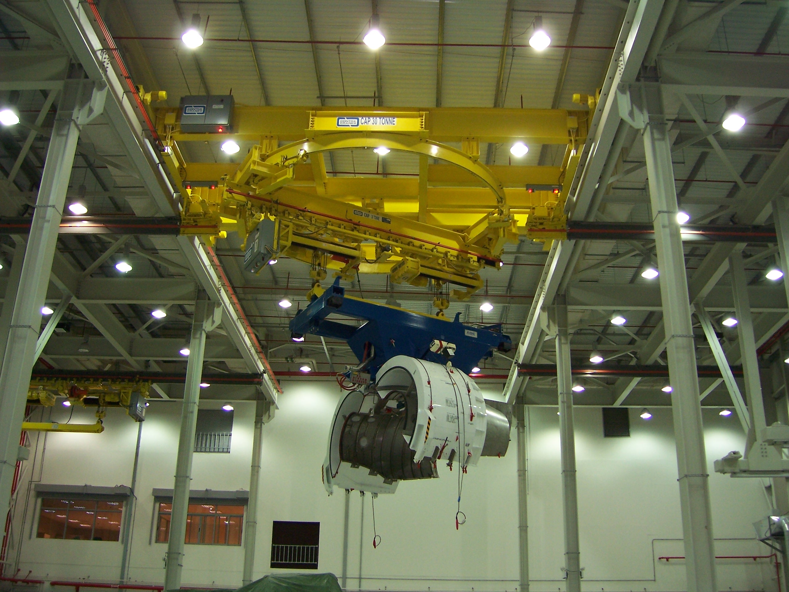 Acco Overhead Crane Solution for Aerospace Manufacturer