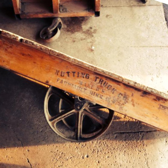 Old Nutting cart